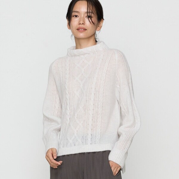 ギャバジン K．T（Gabardine K．T）/【一部店舗限定】〔 +サイズ 〕 ウールタムヤーン マシュマロニット_5