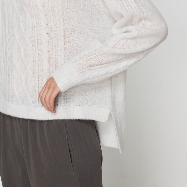 ギャバジン K．T（Gabardine K．T）/【一部店舗限定】〔 +サイズ 〕 ウールタムヤーン マシュマロニット_19