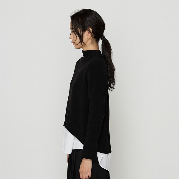 ギャバジン K．T（Gabardine K．T）/ニットコール レイヤードセーター