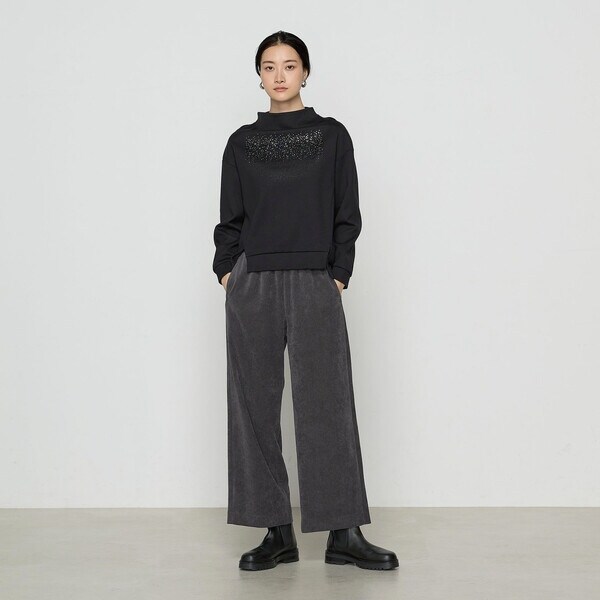 ギャバジン K．T（Gabardine K．T）/ダンボールニット 箔プリント