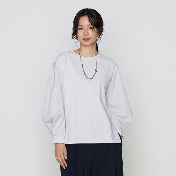 ギャバジン K．T（Gabardine K．T）/ポンチ 袖パフカットソー