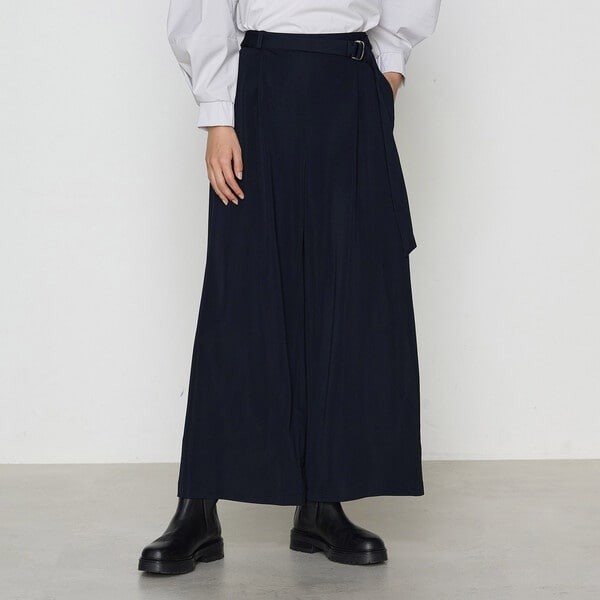 ギャバジン K．T（Gabardine K．T）/ハイテンションポンチ タックワイドパンツ