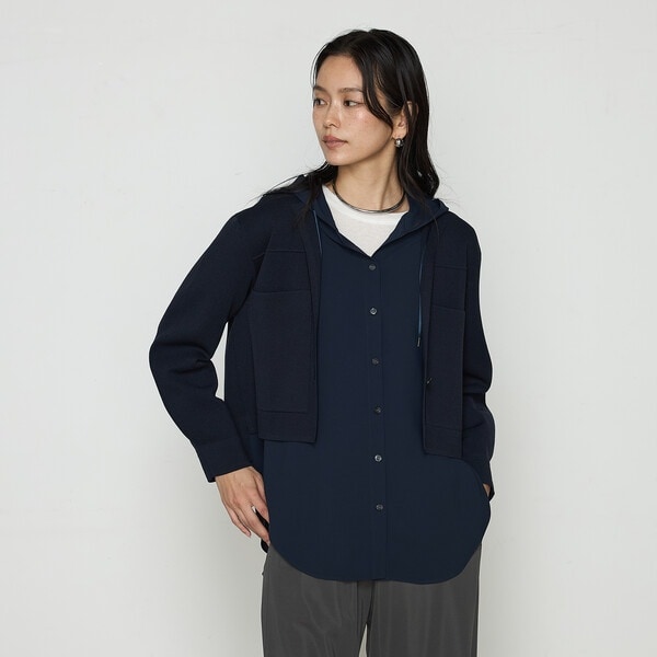 ギャバジン K．T（Gabardine K．T）/〔 +サイズ 〕 ブライトストレッチヤーン ミラノリブシャツジャケット