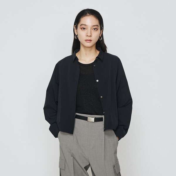 ギャバジン K．T（Gabardine K．T）/ストレッチタフタ シャツブルゾン