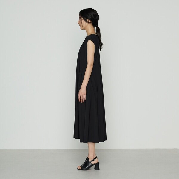 ギャバジン K．T（Gabardine K．T）/ユーロジャージー フィット＆フレアワンピース ギャバジン K．T（Gabardine K．T）/ユーロジャージー フィット