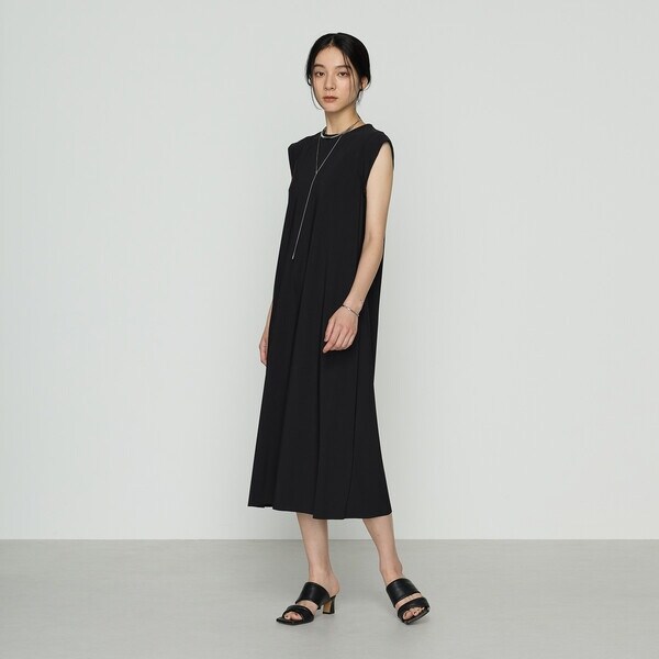 ギャバジン K．T（Gabardine K．T）/ユーロジャージーIライン ロングワンピース_1