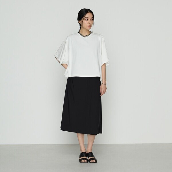 ギャバジン K．T（Gabardine K．T）/ユーロジャージーIライン ロングワンピース_4