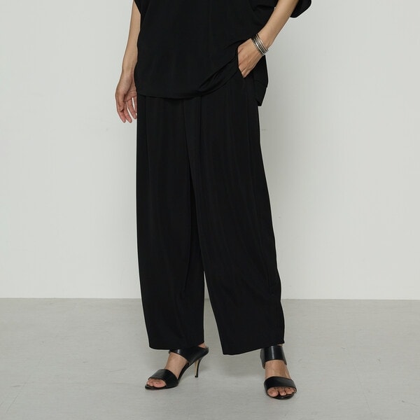 ギャバジン K．T（Gabardine K．T）/ハイテンションポンチライト ドレープタックパンツ