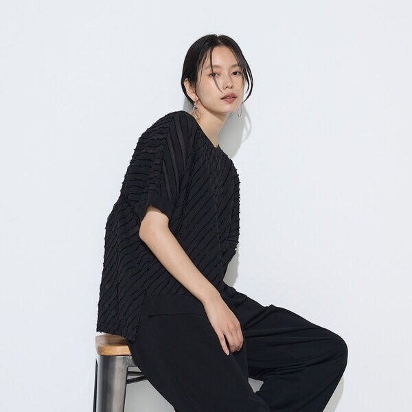 ギャバジン K．T（Gabardine K．T）/バイアス柄カットジャカード