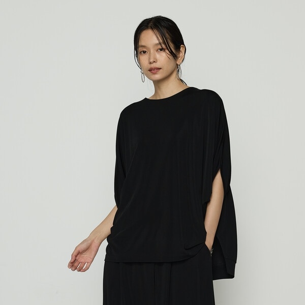 ギャバジン K．T（Gabardine K．T）/〔 +サイズ 〕 ハイテンションポンチライト ドルマンスリーブプルオーバー