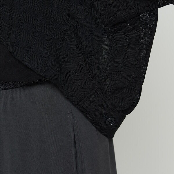 ギャバジン K．T（Gabardine K．T）/〔 +サイズ 〕 チェック柄カラミ ショートブルゾン_14