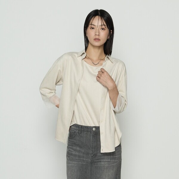 ギャバジン K．T（Gabardine K．T）/ポリスエード タンクトップ付き