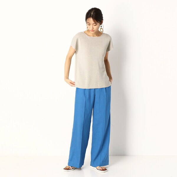 K．T キヨコ タカセ/〔TALLサイズ〕【セットアップ対応】麻