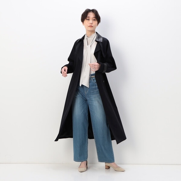 K．T キヨコ タカセ/コットンサテン トレンチコートの通販はau PAY