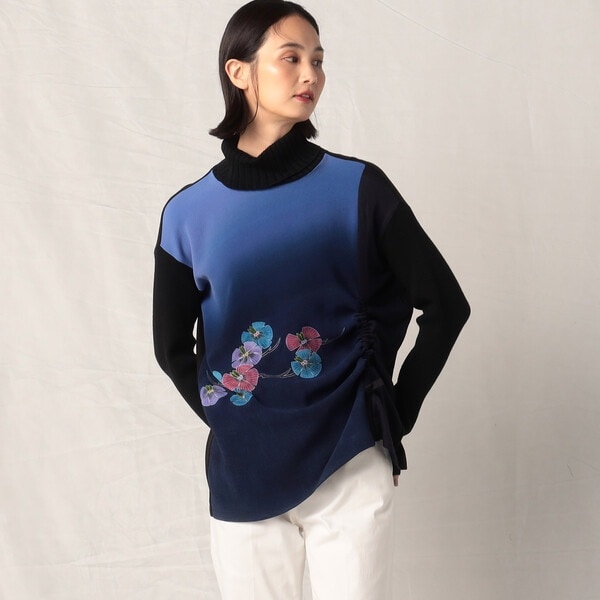 KAREN MILLEN 日本未入荷 シャーリング ティアード ミニドレス