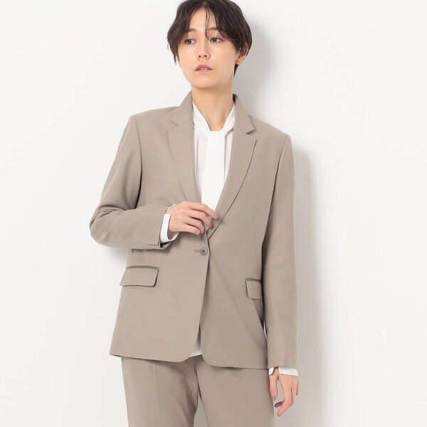 K．T キヨコ タカセ（K．T KIYOKO TAKASE）/〔 Sサイズ 〕 ２ＷＡＹストレッチフラノ スタンドテーラードジャケット_5