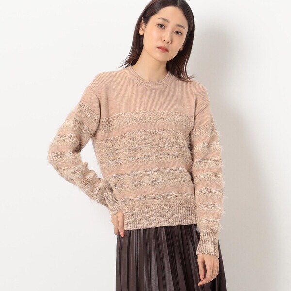 K．T キヨコ タカセ（K．T KIYOKO TAKASE）/ミックスボーダー プルオーバーの通販は