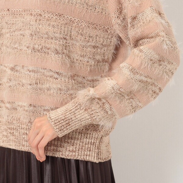 K．T キヨコ タカセ（K．T KIYOKO TAKASE）/ミックスボーダー プルオーバーの通販は