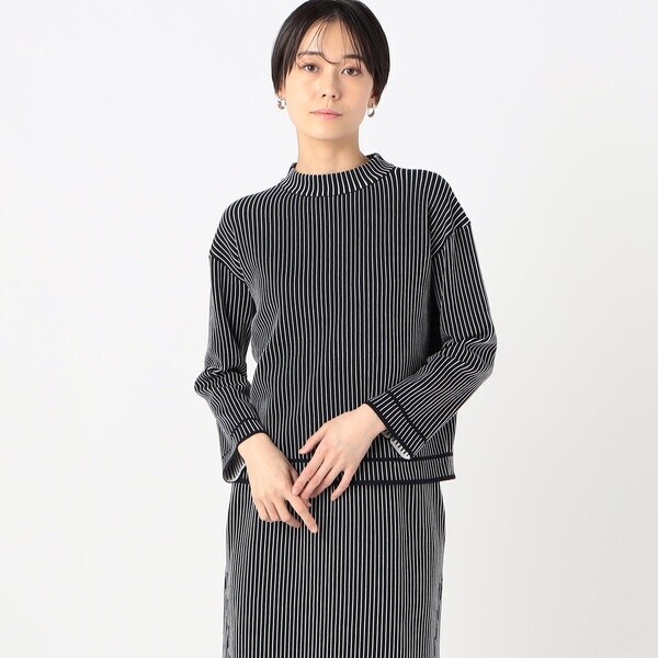 K．T キヨコ タカセ（K．T KIYOKO TAKASE）/ストライプ柄 ニットプルオーバーの通販は 19,008円