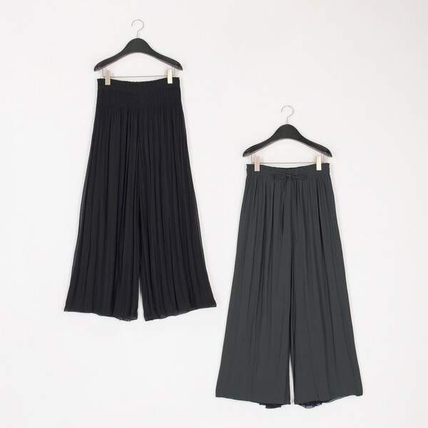 K．T キヨコ タカセ（K．T KIYOKO TAKASE）/【セットアップ対応/リバーシブル】スプリットジョーゼット シフォンパンツ_5