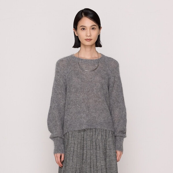 K．T キヨコ タカセ（K．T KIYOKO TAKASE）/〔 TALLサイズ 〕 ベビースーリーアルパカ クルーネックプルオーバー