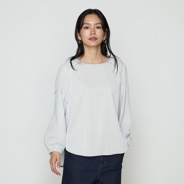 K．T キヨコ タカセ（K．T KIYOKO TAKASE）/オトナデニム デザインブラウス