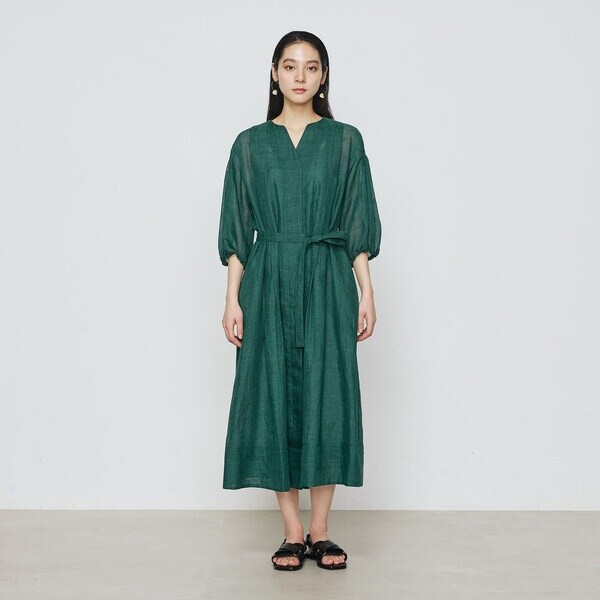 K．T キヨコ タカセ（K．T KIYOKO TAKASE）/ラミーシャツ ドレス