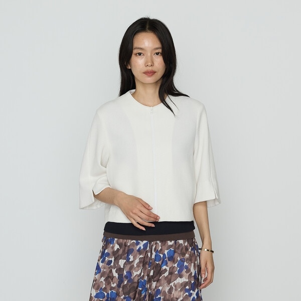 K．T キヨコ タカセ（K．T KIYOKO TAKASE）/ポコポコジャージー カーデブルゾン