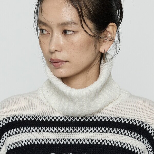 K．T キヨコ タカセ（K．T KIYOKO TAKASE）/ジャカード編み スヌード