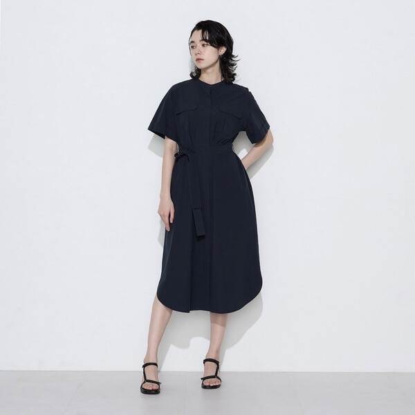 K．T キヨコ タカセ（K．T KIYOKO TAKASE）/タイプライター ロングシャツドレス