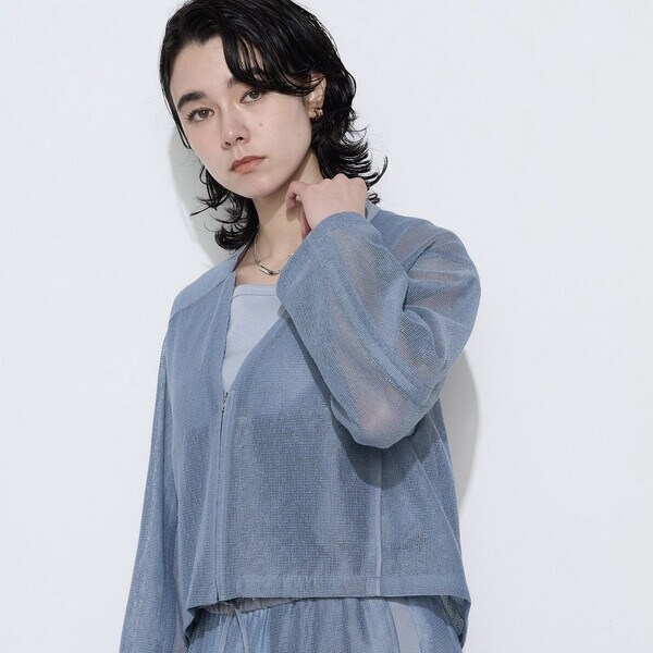 K．T キヨコ タカセ（K．T KIYOKO TAKASE）/〔 TALLサイズ 〕 【セットアップ対応】リネンシアーラッセル ブルゾン_18