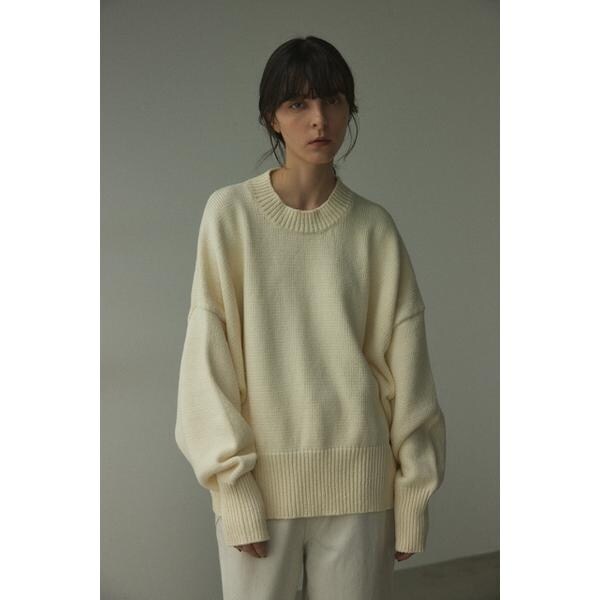 ブラック バイ マウジー（BLACK BY MOUSSY）/oversize knit pulloverの通販は