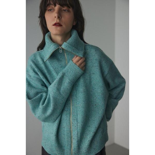 ブラック バイ マウジー（BLACK BY MOUSSY）/zip knit topsの通販は