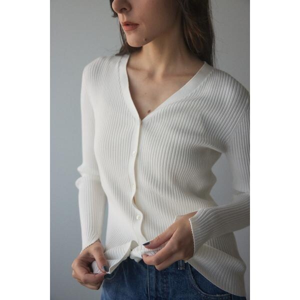 ブラック バイ マウジー(BLACK BY MOUSSY)/washable rib cardiganの通販は