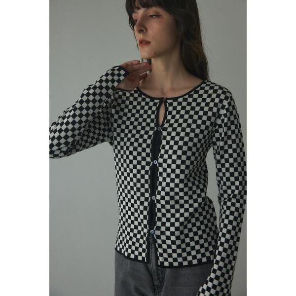 ブラック バイ マウジー（BLACK BY MOUSSY）/block check 2way cardiganの通販は
