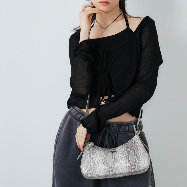 ジェイダ（GYDA）/GYDA (ジェイダ) PYTHON EMBOSS ハンドバッグ GY−B367