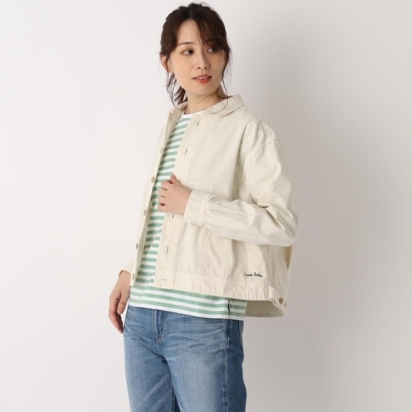 ローラ アシュレイ（LAURA ASHLEY）/先染ウェザーコットン　ジャケット