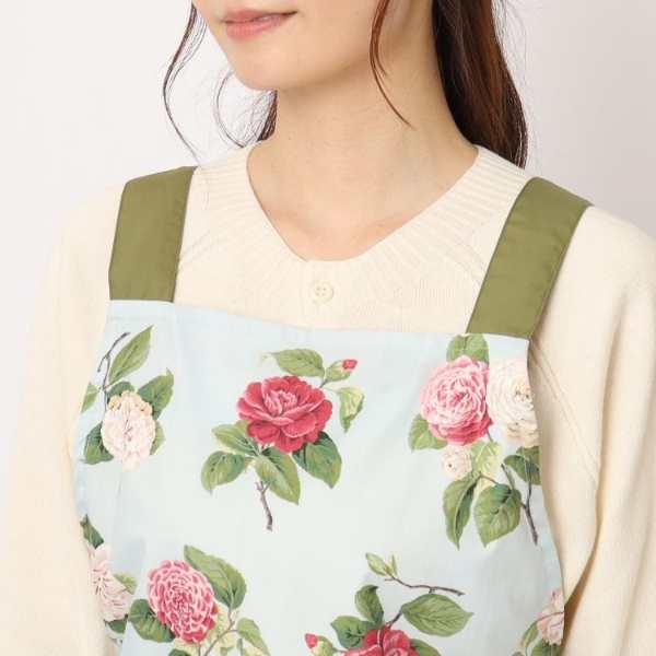 ローラ アシュレイ（LAURA ASHLEY）/カミール柄 エプロンの通販