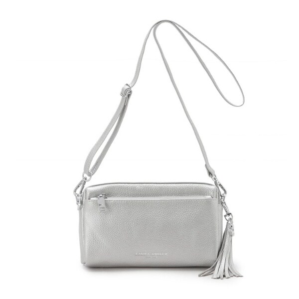 ローラ アシュレイ（LAURA ASHLEY）/【ベルト長さ調節可】レザージップ