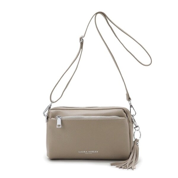 ローラ アシュレイ（LAURA ASHLEY）/【ベルト長さ調節可】レザージップ
