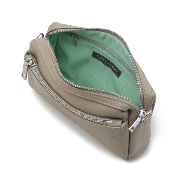 ローラ アシュレイ（LAURA ASHLEY）/【ベルト長さ調節可】レザージップ