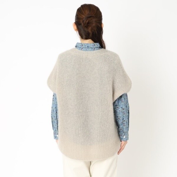 ローラ アシュレイ（LAURA ASHLEY）/【日本製太田ニット】キッドモヘヤベスト_5