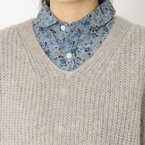 ローラ アシュレイ（LAURA ASHLEY）/【日本製太田ニット】キッドモヘヤベスト_6