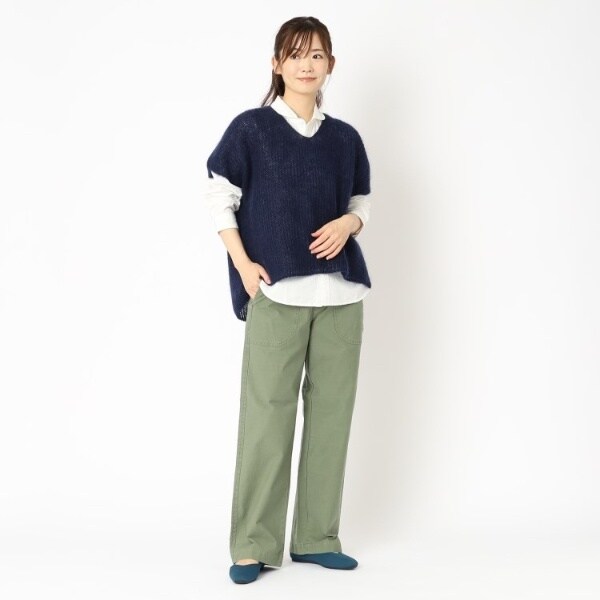 ローラ アシュレイ（LAURA ASHLEY）/【日本製太田ニット】キッドモヘヤベスト_16