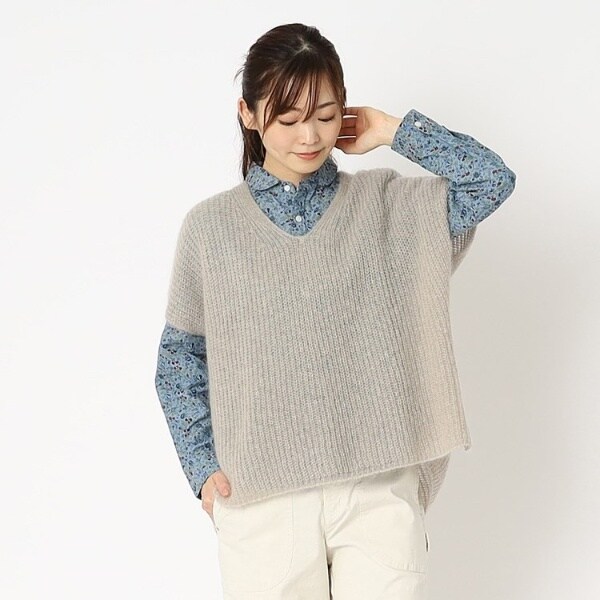 ローラ アシュレイ（LAURA ASHLEY）/【日本製太田ニット】キッドモヘヤベスト_19