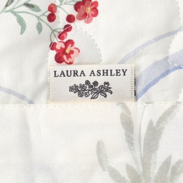ローラ アシュレイ（LAURA ASHLEY）/ピンフォード トレリス 柄 キルトマルチカバー 200×200cm_5