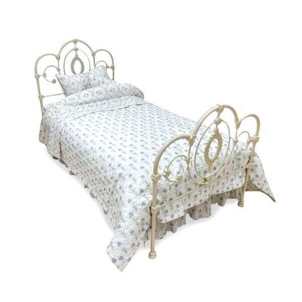 ローラ アシュレイ（LAURA ASHLEY）/ピンフォード トレリス 柄 キルトマルチカバー 200×200cm_6