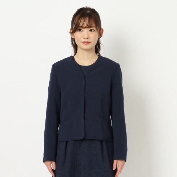 ローラ アシュレイ（LAURA ASHLEY）/【セレモニー】ノーカラージャケット_1
