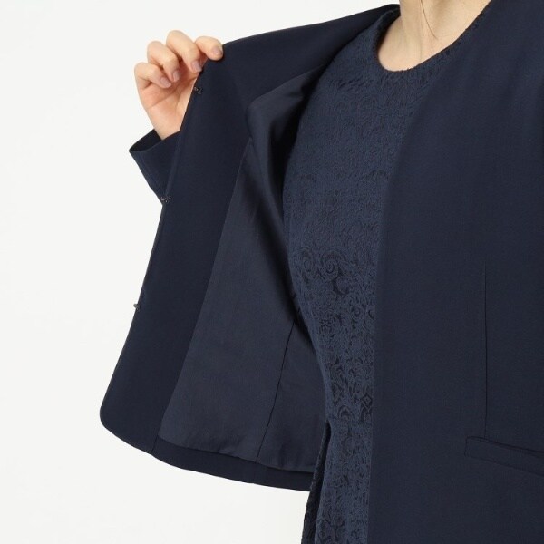 ローラ アシュレイ（LAURA ASHLEY）/【セレモニー】ノーカラージャケット_8