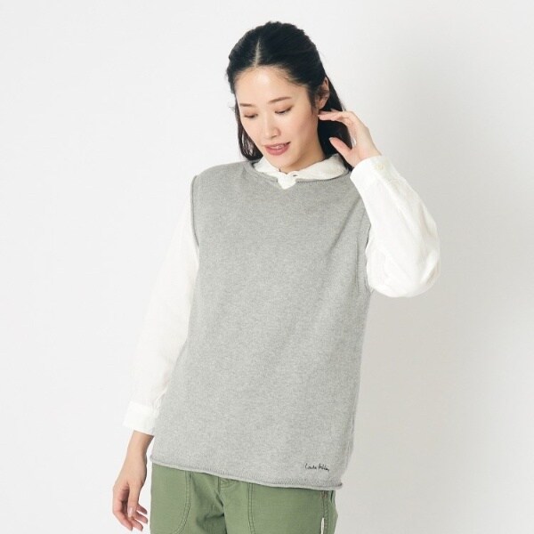 ローラ アシュレイ（LAURA ASHLEY）/【日本製】コットン コンパクトヤーン ベスト_2